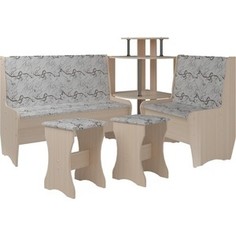 Кухонный набор Атлант Тэссера без стола 629/1-бежевая, дуб девонширский Atlant