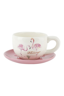 Чайная пара "Фламинго" DOLOMITE