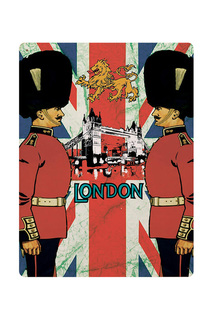 Табличка "Лондон" Декоративная жесть