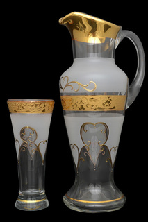 Набор для воды 1,5 л, 300 мл. 6 пер. Bohemia