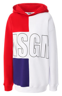 Хлопковый пуловер MSGM