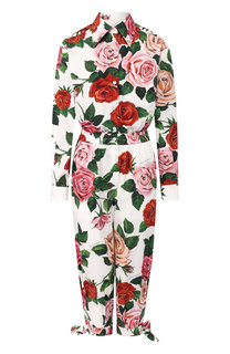 Хлопковый комбинезон Dolce & Gabbana