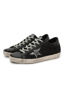 Комбинированные кеды SuperStar Golden Goose Deluxe Brand