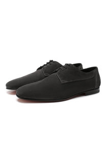 Замшевые дерби Santoni
