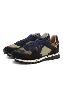 Текстильные кроссовки Valentino Garavani Valentino