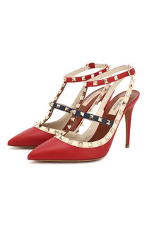 Кожаные туфли Valentino Garavani Rockstud Valentino