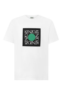 Хлопковая футболка Kenzo