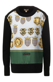 Шерстяной пуловер Burberry