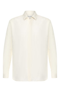 Хлопковая рубашка Saint Laurent