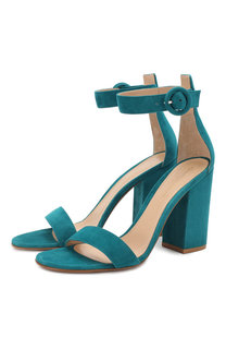 Замшевые босоножки Versilia Gianvito Rossi