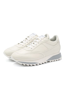 Кожаные кроссовки Santoni