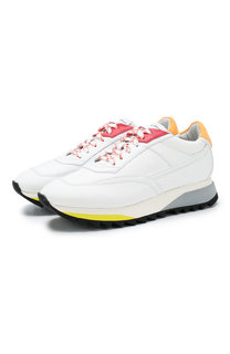 Кожаные кроссовки Santoni
