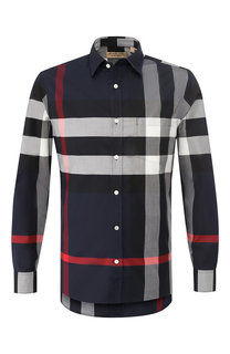 Хлопковая рубашка Burberry