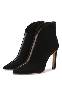 Замшевые ботильоны Bowie 100 Jimmy Choo
