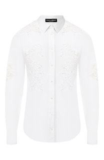Хлопковая блузка Dolce & Gabbana