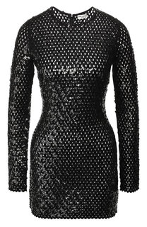 Хлопковое платье Saint Laurent