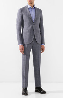 Костюм из смеси шерсти и шелка Sartoria Latorre