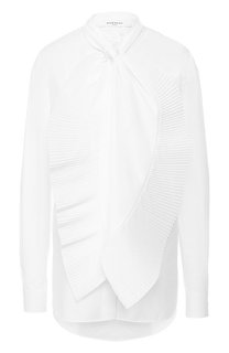 Хлопковая блузка Givenchy