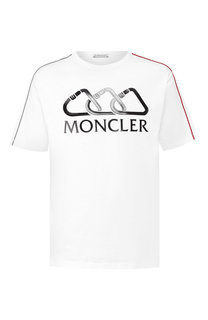 Хлопковая футболка Moncler
