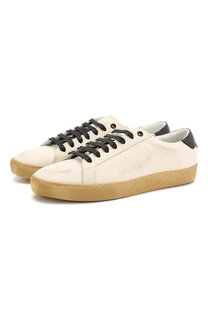 Текстильные кеды Court Classic Saint Laurent