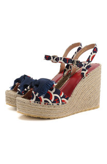 Текстильные босоножки Valentino Garavani VLTN Scale Valentino