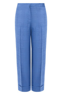 Брюки с отворотами Kiton