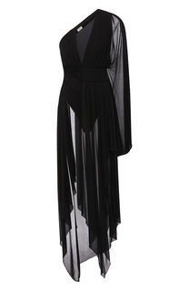 Платье из вискозы Saint Laurent