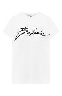 Хлопковая футболка Balmain