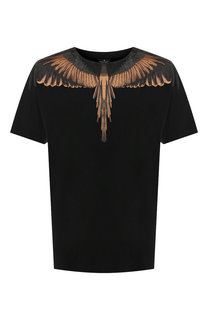 Хлопковая футболка с принтом Marcelo Burlon