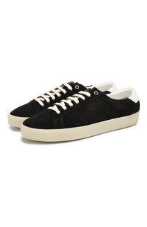 Замшевые кеды Court Classic Saint Laurent