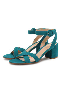 Замшевые босоножки Frida Gianvito Rossi
