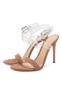 Замшевые босоножки Terry 105 Gianvito Rossi