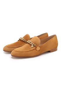 Замшевые лоферы Gianvito Rossi