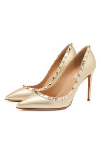 Кожаные туфли Valentino Garavani Rockstud Valentino