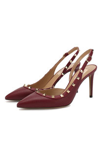 Кожаные туфли Valentino Garavani Rockstud Valentino