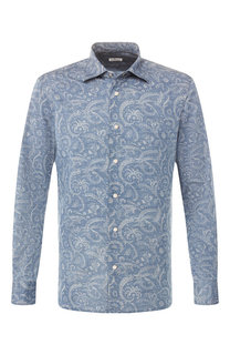 Хлопковая рубашка Kiton