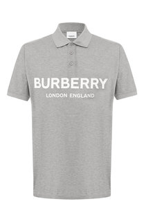 Хлопковое поло Burberry