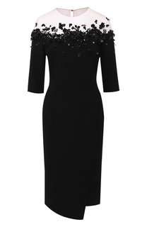Шерстяное платье Oscar de la Renta
