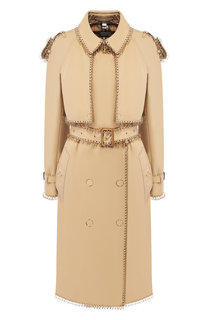 Хлопковый тренч Gabardine Burberry