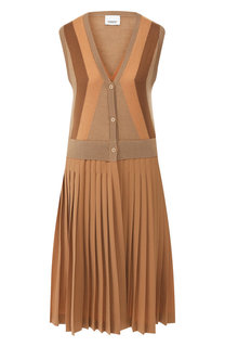 Шерстяное платье Burberry