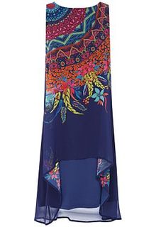 Комбинированное платье Desigual