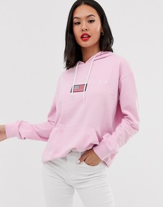 Oversize-худи с принтом la Daisy Street - Розовый