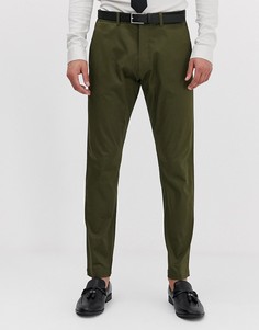 Узкие брюки цвета хаки Esprit - Зеленый