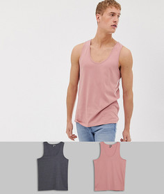 2 майки ASOS DESIGN - НАБОР СО СКИДКОЙ - Мульти