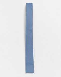 Синий льняной премиум-галстук Jack & Jones - Синий
