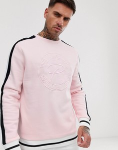 Розовый свитшот с логотипом River Island - Розовый