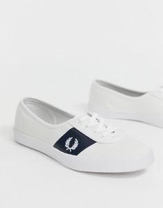 Парусиновые кроссовки Fred Perry Aubrey - Белый