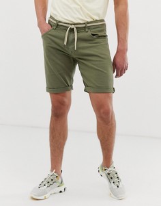 Джинсовые шорты оливкового цвета Tom Tailor - Зеленый