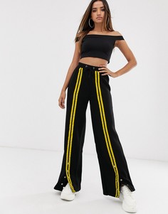 Джоггеры с кнопками Missguided - Черный
