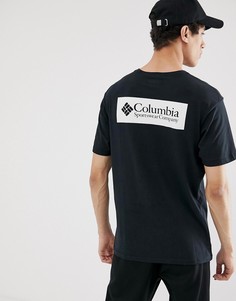 Черная футболка с принтом сзади Columbia North Cascades - Черный